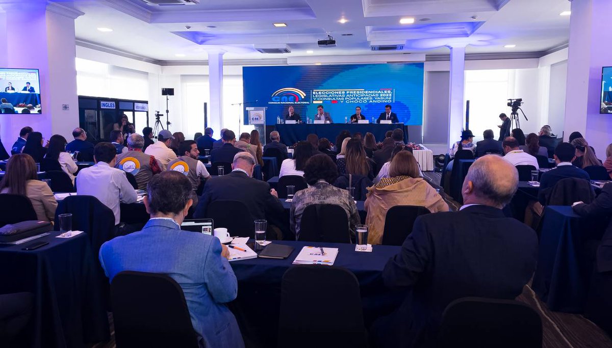 cnegobec's tweet image. 🌎 | #StalinCardona, Funcionario del CNE informa sobre la modalidad de votación telemática, para los ecuatorianos empadronados en el exterior. &quot;Hasta el momento se han inscrito más de 80 mil electores&quot;, manifestó.