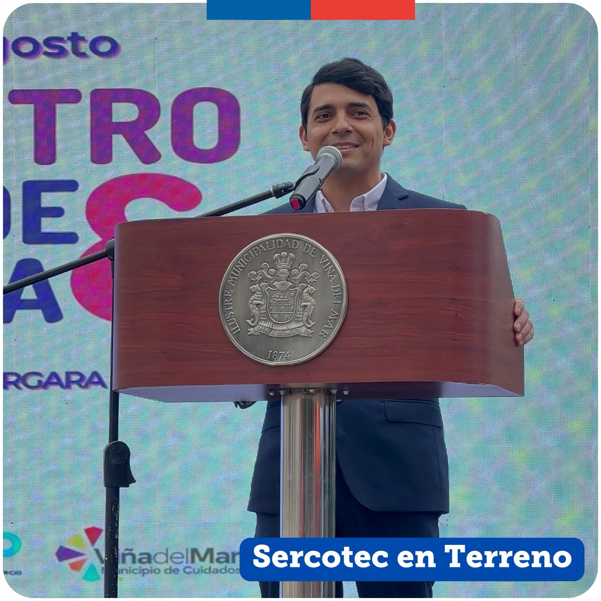 Sercotec_Chile's tweet photo. #SercotecEnTerreno | Estuvimos junto al gerente de Centros de Negocios, Nicolás Vivanco, en el lanzamiento del Encuentro #EmprendeyColabora organizado por el #CDNViñadelMar, @sercotec_valpo @vinadelmar y @CRCPValpo 👏 https://t.co/bQ4wSq31no