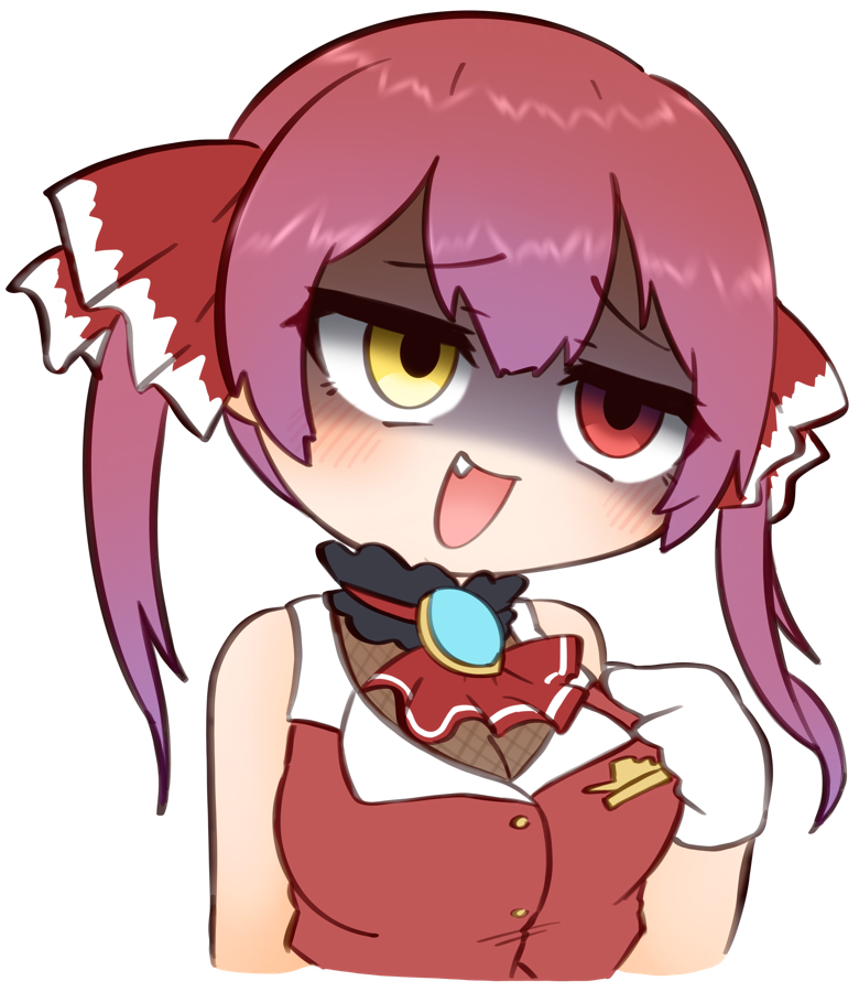 宝鐘マリン 「ポケットモンスター    美魔女 邪神 」|あかいぬ将軍🥐のイラスト