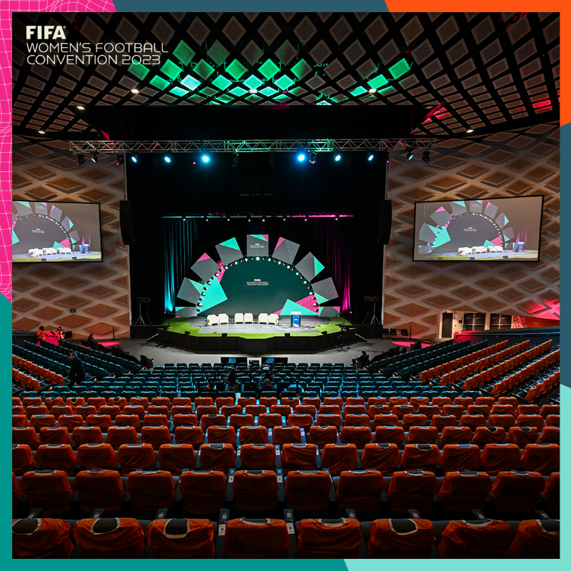 FIFAcom's tweet photo. We're all set in Sydney for the start of the FIFA Women's Football Convention!

Representatives from FIFA's Member Associations, along with leaders from the world of football, are uniting to discuss the development of women's football globally. Tune in here: