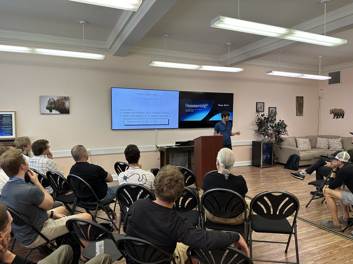 jbrukh's tweet photo. .@ZorpZK has built some really impressive Nock-native ZKP computation &amp; verification poised to outperform non-Nock approaches.

(Nock is Urbit’s native assembly language that can now be used broadly.)

Immediate application is an Urbit-native ZK rollup with Hoon smart contracts. https://t.co/oNoxWhpqZe