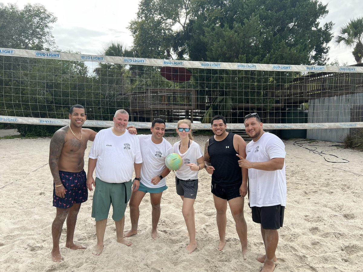Melissa K. Page (@melissakpage) on Twitter photo When the Florida Northern Stars celebrate our Q2 top experts and SSL’s, we do it better than everyone! Thank you <a href="/Xavier_Xmen1/">Xavier</a> for staying up all night to oven bake the ribs 😂!
Congratulations to the undisputed 😬volleyball champs!
<a href="/SoutheastIHX/">Southeast Hustlers IHX 👑🔆</a> <a href="/NorthFloridaIHX/">North Florida IHX</a> When the Florida Northern Stars celebrate our Q2 top experts and SSL’s, we do it better than everyone! Thank you <a href="/Xavier_Xmen1/">Xavier</a> for staying up all night to oven bake the ribs 😂!
Congratulations to the undisputed 😬volleyball champs!
<a href="/SoutheastIHX/">Southeast Hustlers IHX 👑🔆</a> <a href="/NorthFloridaIHX/">North Florida IHX</a>