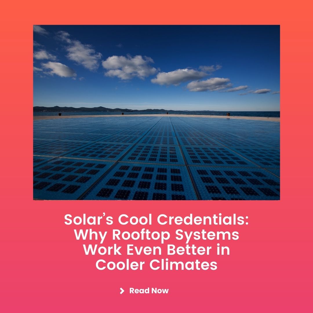 solartrustcentr's tweet photo. Did you know that rooftop solar systems ultimately operate best in cooler conditions? They certainly go well in hotter ones, but it’s with cooler temperatures that rooftop solar systems actually operate at their optimal. Read our blog for more info: https://t.co/vaSpM7ovhs https://t.co/layaOGKxXN
