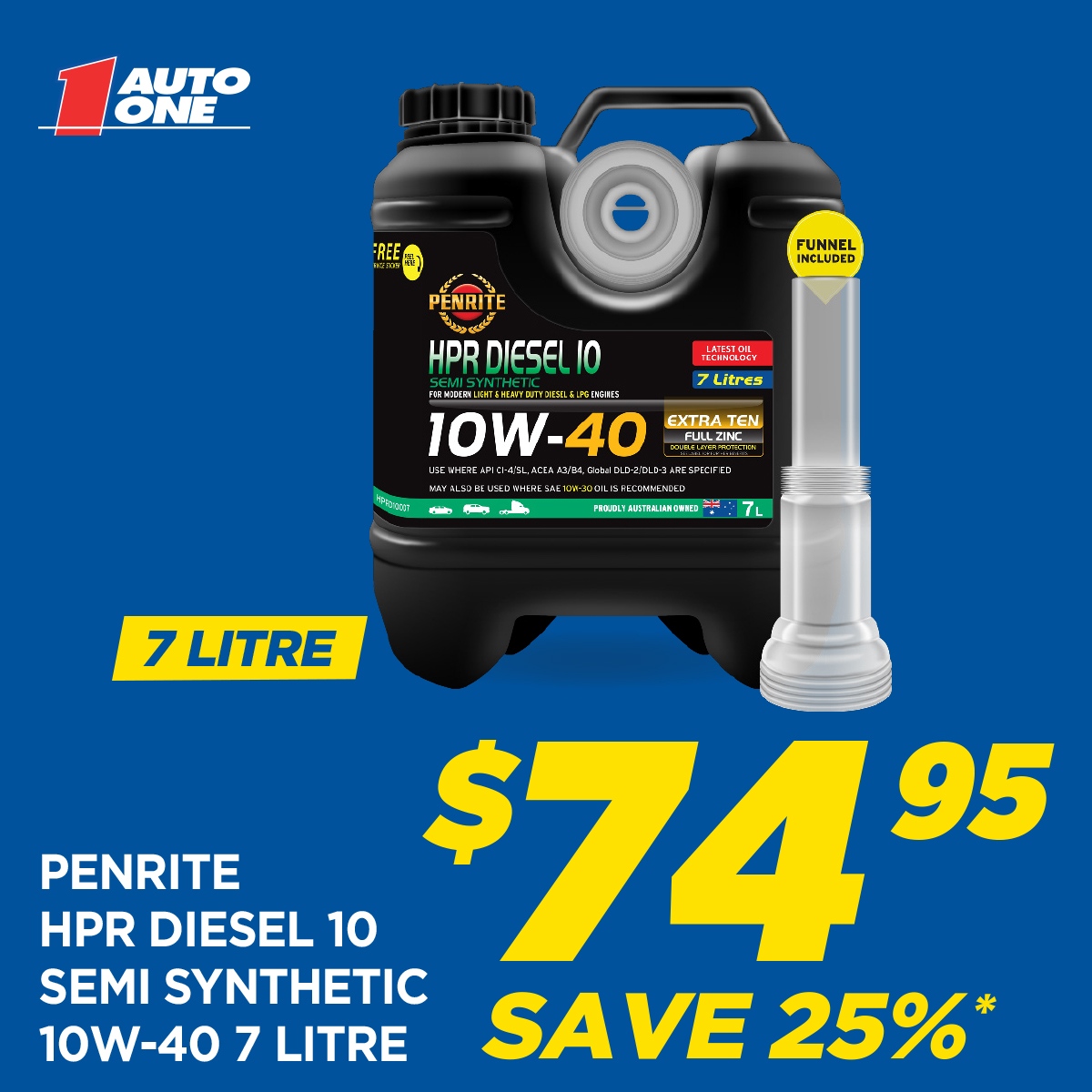 Auto_One_Browns's tweet image. 🛢️ Elevate Your Engine Performance: 25% Off Penrtite HPR DIESEL 10L Semi Synthetic 10w-40! 🚚🔧⁠

August 16th - September 3rd⁠
⁠
#PerformanceBoost #PenrtiteHPR #EngineExcellence #highperformanceoil #autoonebrownsplains #brownsplains #fathersdaysale #fathersday