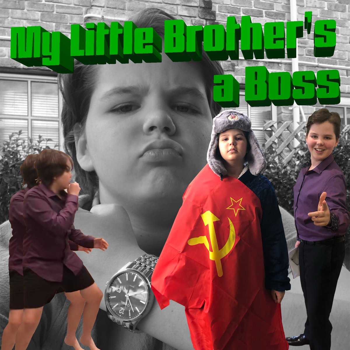 CoFounderJamie's tweet photo. A song about my little brother by @PickledPat and I featuring verses from @JoelTemperlane and @WizzurdX as well as guitar from @ChadKovac https://t.co/Bt0zhBFyKZ https://t.co/QnhxEUhYRS