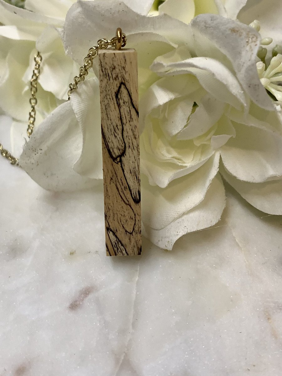 McEvoyMade's tweet photo. Go visit our shop on Etsy! McEvoymade! See what other pieces you want to add to your cart for when we drop the necklaces! Here’s a look at one of our slim Spalted Tamarind necklaces. #spaltedtamarind #woodjewelry #necklaces https://t.co/YTlUKOJrOV