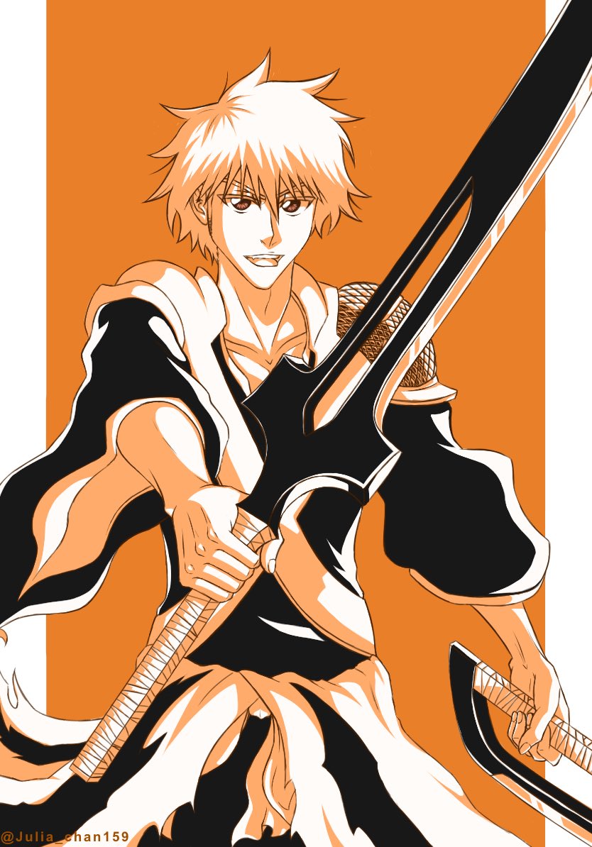 Julia_chan159's tweet photo. 22nd Anniversary BLEACH!
⚔️⚔️⚔️Kurosaki Ichigo⚔️⚔️⚔️
#BLEACH22nd #BLEACH #BLEACH_anime #BLEACHTYBW #IchigoKurosaki https://t.co/7mUttNPwzF
