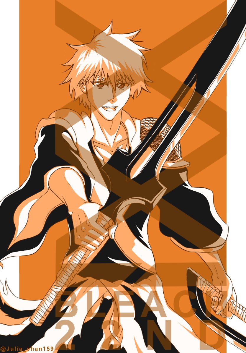 Julia_chan159's tweet photo. 22nd Anniversary BLEACH!
⚔️⚔️⚔️Kurosaki Ichigo⚔️⚔️⚔️
#BLEACH22nd #BLEACH #BLEACH_anime #BLEACHTYBW #IchigoKurosaki https://t.co/7mUttNPwzF