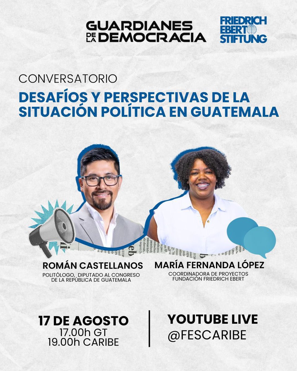 Sigue en vivo este diálogo:

youtube.com/watch?v=Qg2o3H…