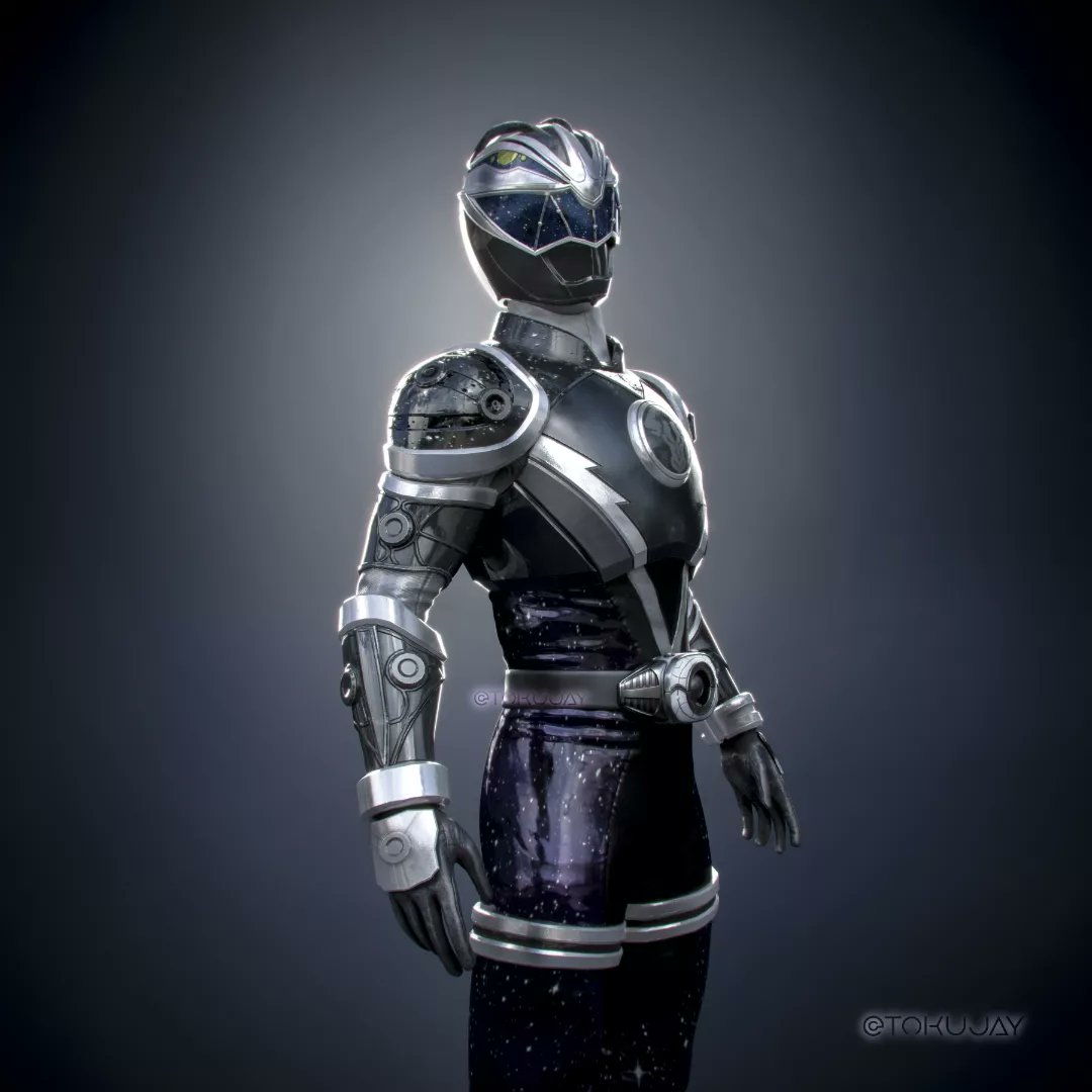 I noticed the official suit for this character has a robotic