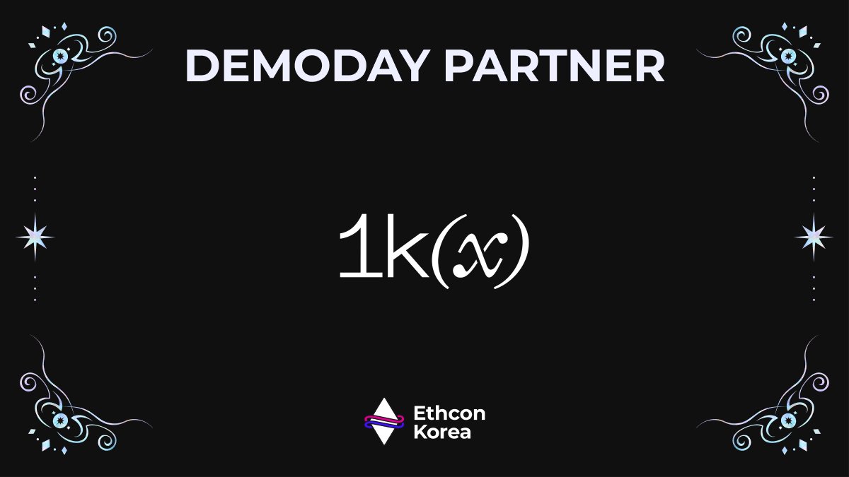TickerisETH_kr's tweet photo. π Get ready to win the hackathon and showcase your innovation at #EthconKorea2023 Demo Day! π Excited to have @1kxnetwork on board as our esteemed partner.
#EthconKorea #DemoDay #1kxnetwork
Look forward to ongoing updates about our Demo Day partners! https://t.co/FLvHbgvS0y