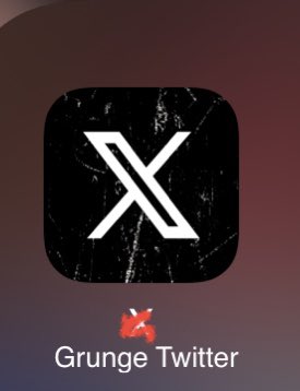 Twitter’s new app icon is “distressed.” Lol, we already knew Twitter was distressed. Too on-the-nose, guys.