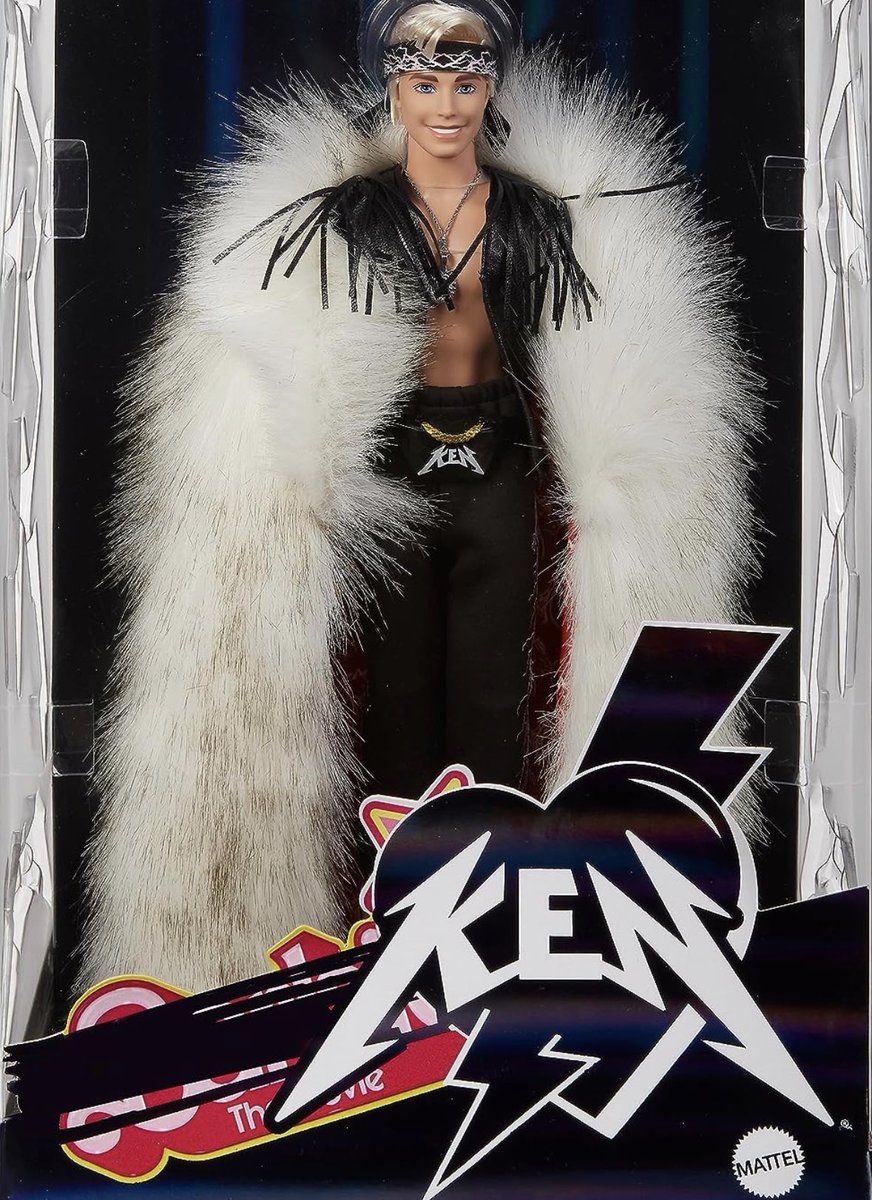 DiscussingFilm's tweet photo. A new Ken doll, with his Big Faux Fur Coat, from ‘BARBIE’ is now available to pre-order.

Buy here: https://t.co/tEJjFLVAai https://t.co/WpUHhlnXjy