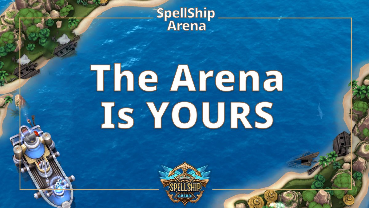 spellshiparena's tweet photo. 🫡Captains, YOUR arena is calling! 

🚀 How can we make the SpellShip Arena experience even more epic for you?

🚩 Drop your wishes below for giveaways, perks, and airdrops you'd love to see! Let's co-create the magic! 

✨ #SpellShipArena #YourArenaYourRules https://t.co/ugGlCbS4tB