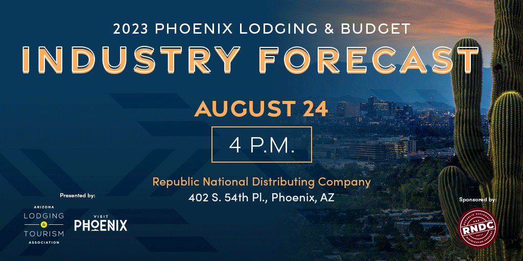 _AZLTA_'s tweet photo. ONE WEEK away! Don't miss the AzLTA &amp; Visit Phoenix Lodging &amp; Budget #IndustryForecast23. 🪄 Check out our exciting line up of speakers including Adam Sacks, President of Tourism Economics who dives into the data! 🚀📈

Learn more and register▶️https://t.co/sWbWnFAnSb https://t.co/F9jpfqasXs