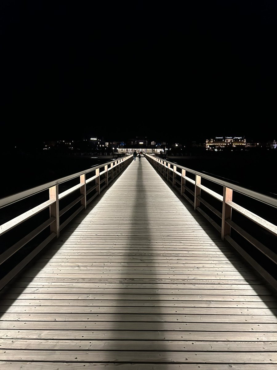 Abends auf der #Insel #Usedom … #Seebad #Ahlbeck #Seebrücke