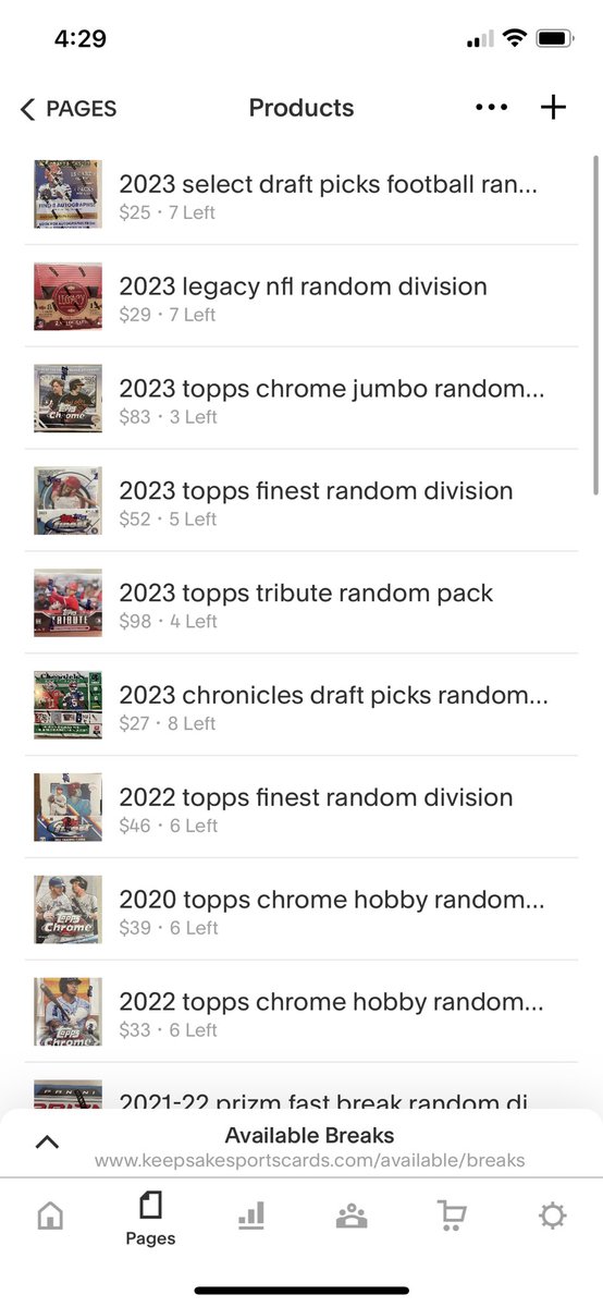 keepsakesports1's tweet image. Here’s where we are at for breaks. Let’s rip something tonight!!!