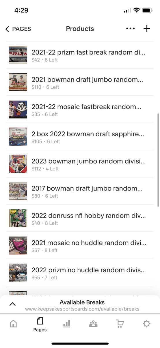 keepsakesports1's tweet image. Here’s where we are at for breaks. Let’s rip something tonight!!!