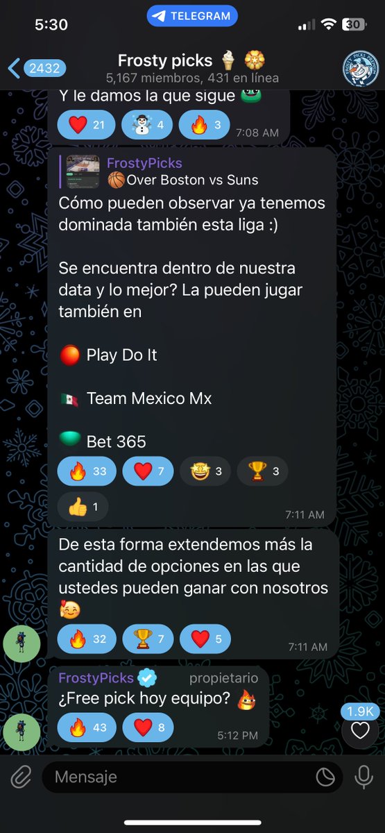 ✅ 3-0 Vamos por el Free de telegram :D

Buscamos la #4 hoy equipo? 🥰

T.me/fr0stxr

Únete YAYAYAA 👆 y vamos a ganar juntos 💪