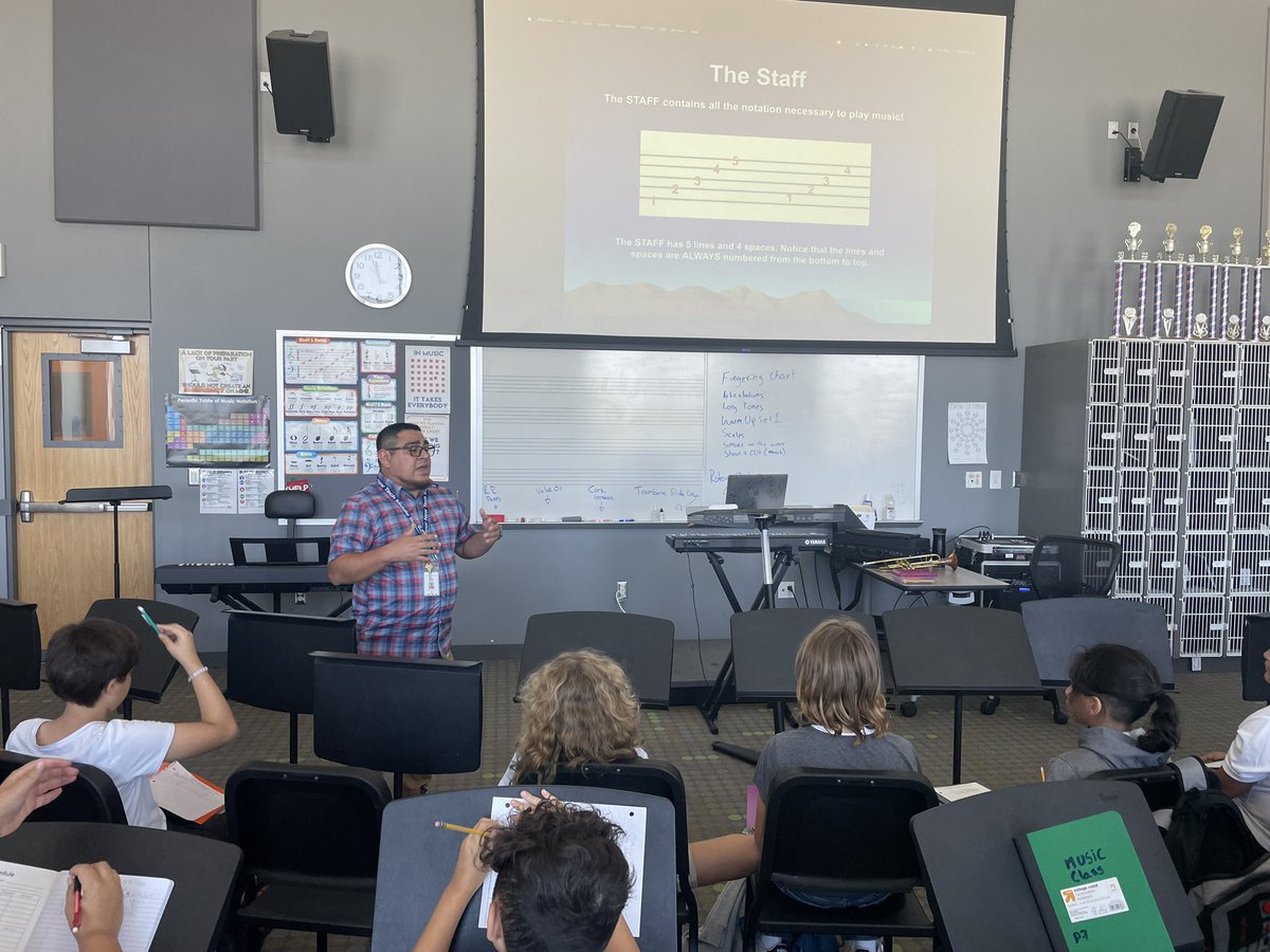 Our Scholars have worked hard through the first week. Each day they have progressed from where they were last year and our beginners are learning to read music and keep a steady beat!