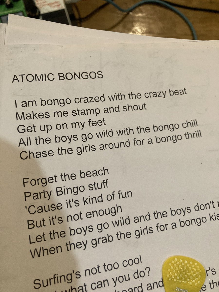 patirwinmusic's tweet photo. Big fun at the PI Power Trio rehearsal. We’ll be at Sunny’s on Aug 31 at 8 & 9:30. We’re going to unleash Atomic Bongos. #pipowertrio @RH_SunnysBar https://t.co/ZSreydsSyW
