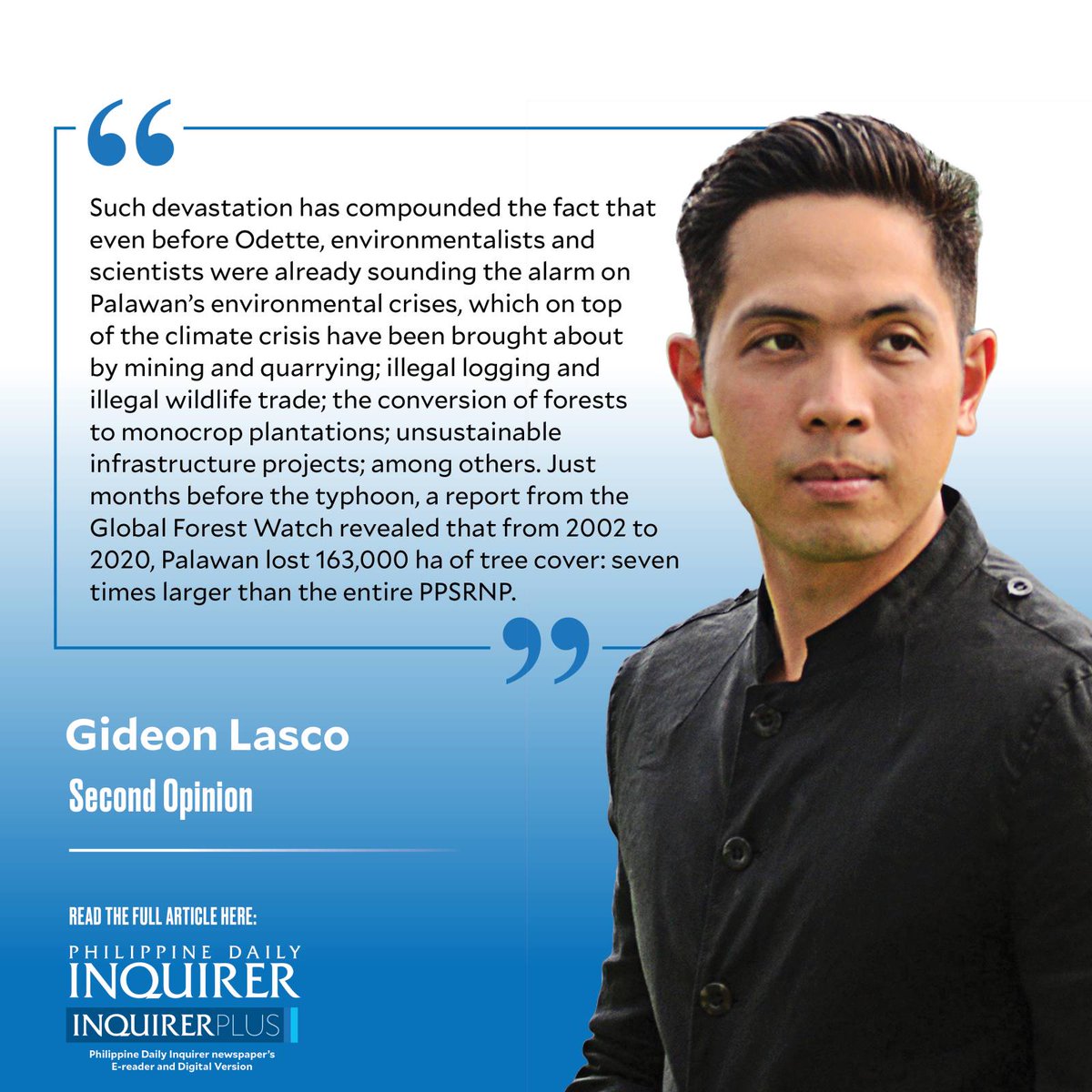Today's #SecondOpinion by Gideon Lasco (Aug. 18, 2023). READ: opinion.inquirer.net/165642/odettes…
