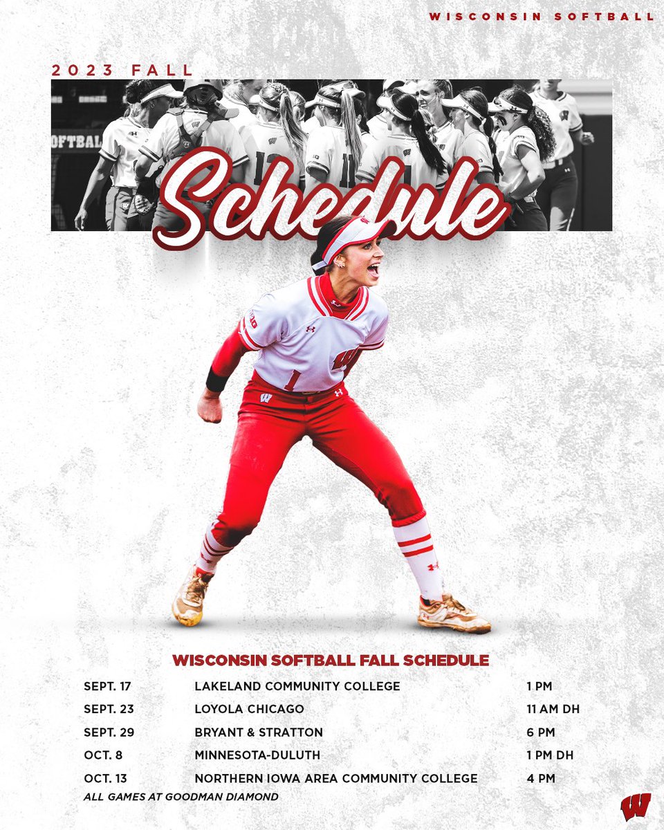 Wisconsin Softball tweet media