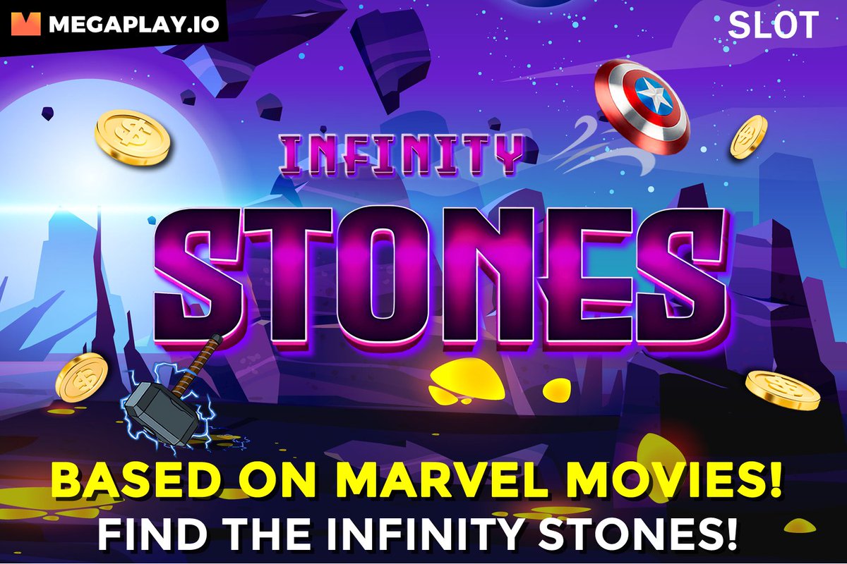 Infinity Stones Slot is a fun🎮 game🤩. The mission is to explore the universe
to find the Infinity Stones💎♾ and stop Thanos from finding them.

🐯 Play Now: megaplay.io/original-slots…

#Games #Slot #PlayNow #Binance #Bitcoin #Ethereum #Cryptocurrency #Giveway