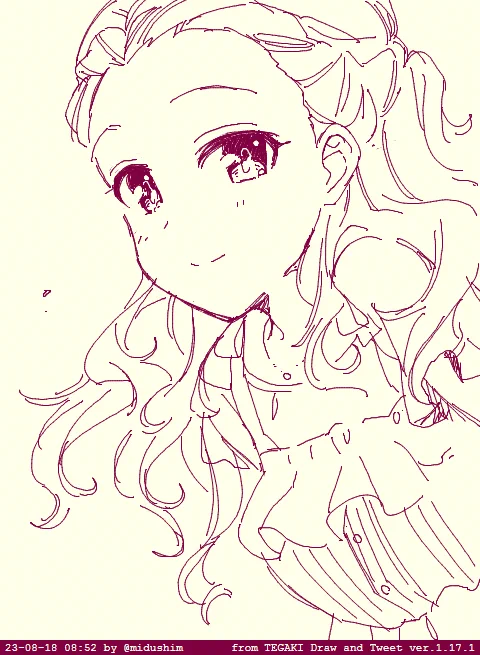 #tegaki_dt 