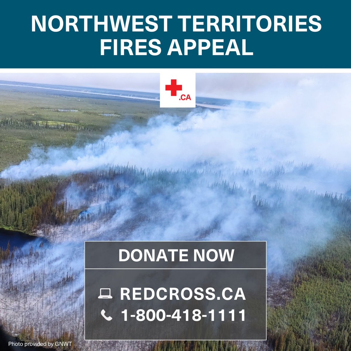 The Canadian Red Cross has launched the 2023 Northwest Territories Fires Appeal to help people impacted by #NWTWildFire. 

People wanting to help can donate at bit.ly/3qCbnVb or by calling 1-800-418-1111.