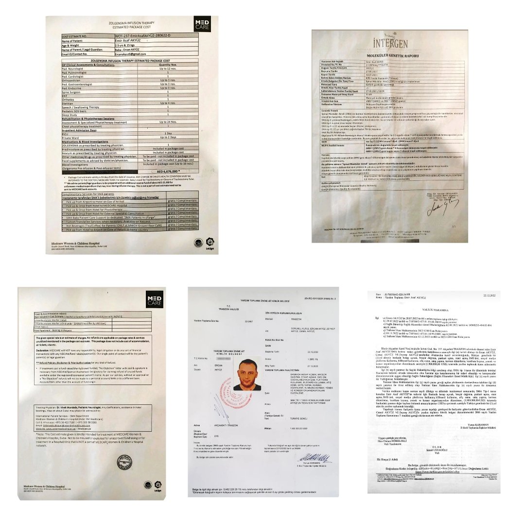 Türkiye Ziraat Bankası Hesabımız
 EMİR ASAF AKYÜZ
₺ TR52 0001 0090 1039 3900 0050 01
$  TR25 0001 0090 1039 3900 0050 02
€ TR95 0001 0090 1039 3900 0050 03
Avrupa IBAN SMA KIDS Hesabımız
NL90 BUNQ 2083 9588 61
SWIFT / BIC CODU  BUNQNL2A
‌Alıcı  SMA KIDS
‌Açıklama EMİR ASAF