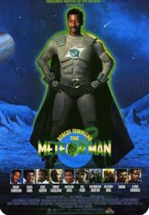 andybcrypto's tweet image. Who has a copy of #MeteorMan??!  @Robert_Townsend I'd love to see that movie again! #Classic 🔥🔥🔥