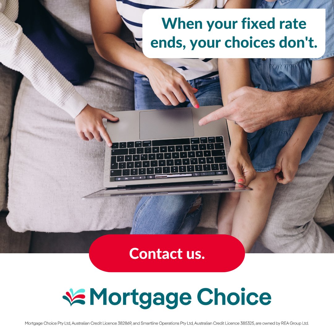 MC_CLadley's tweet image. Are you on a fixed rate? 

😱 Your #mortgagerepayments could increase by $1,231 a month* when you roll on to a #variablerate from a fixed one.

To avoid this, contact us before your #fixedterm ends: mortgagechoice.com.au/christopher.la…