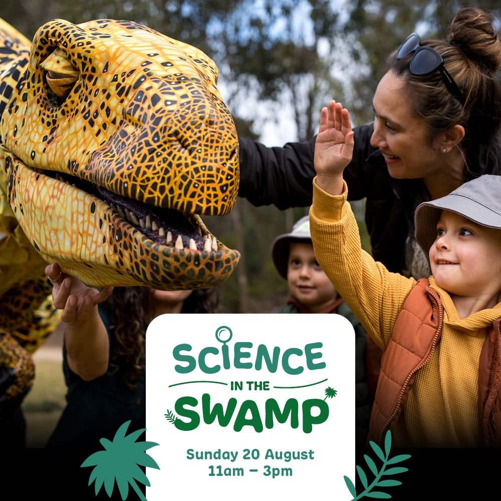 Come and celebrate #ScienceWeek with Science in the Swamp @CentParklands this Sunday! I'll be in the Meet a Scientist stall inviting kids to help me build ecosystem models. #WomenInSTEM @UNSWScience @CES_UNSW