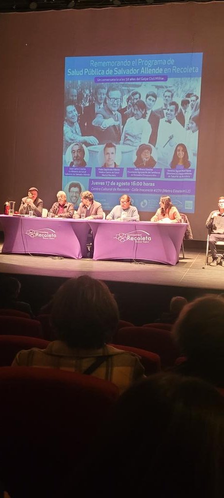 Rememorando el Programa de Salud Pública de Salvador Allende en Recoleta 
<a href="/FaresJadue/">Fares Jadue Leiva</a> <a href="/danieljadue/">Daniel Jadue</a> <a href="/Muni_Recoleta/">Municipalidad de Recoleta</a>
