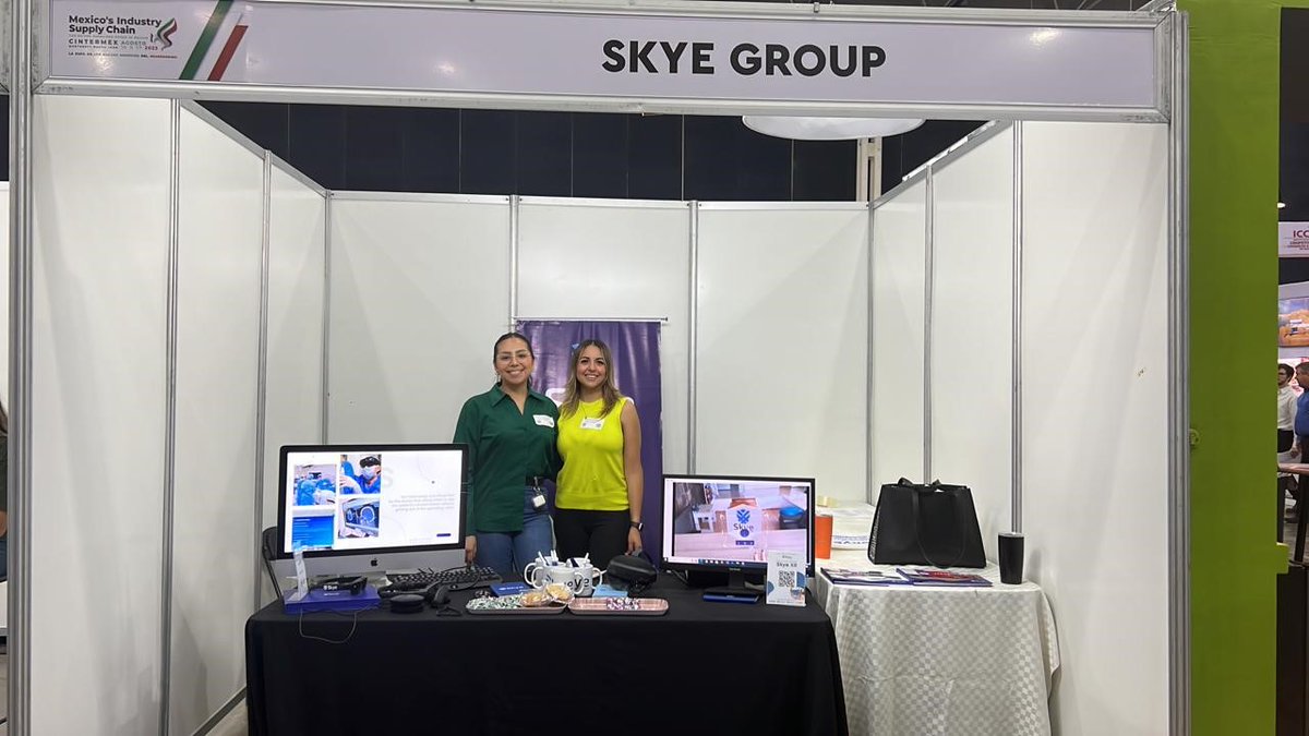 Csoftmty's tweet photo. Socios del #Csoftmty en el evento "Mexico’s Industry Supply Chain 2023", realizado en el Centro de Convenciones y Exposiciones Cintermex, en Monterrey, Nuevo León. ⛰️
#CIIIA #TIBS #SkyeGroup #Tecmilenio https://t.co/Y2SDCTkFyr