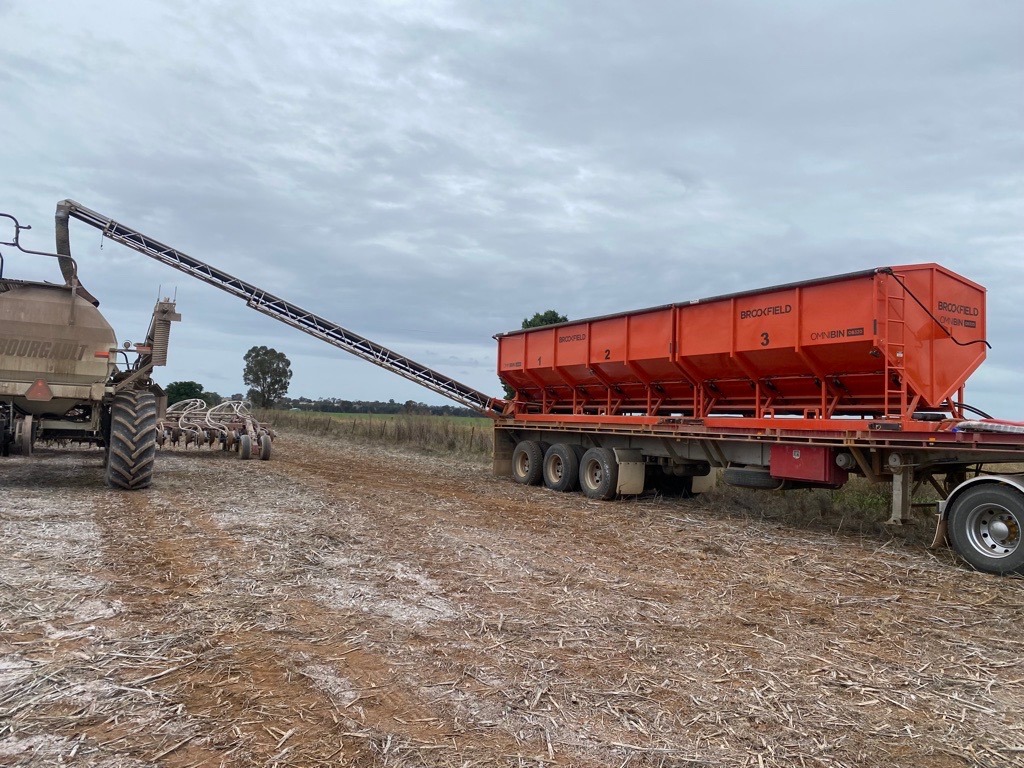 Are you looking for a better way to manage Canola stubbles pre sowing?

Come see us at the Newdegate Field days to have a look at the Knuckle Chain
.
We will have specialists from Brookfield on site, as well as seed/fert bins.

Call in on site 127.
#AgTwitter