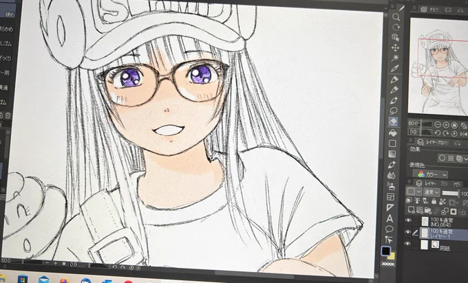 あ、塗りかけ発見!( ゜д゜)ハッ! 