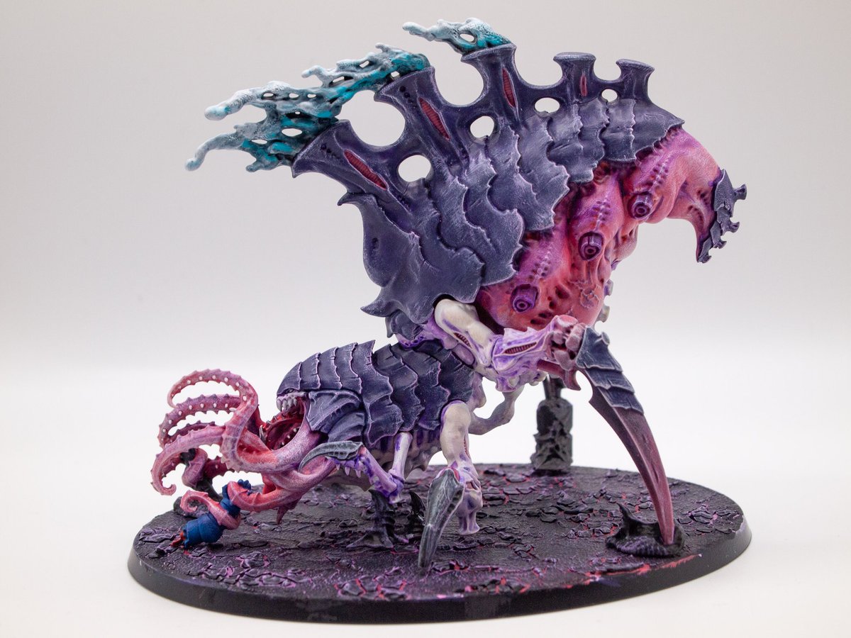 Warhammer 40k サイコファージ 完成品 サイコファージ完成しました。 #ウォーハンマー40000 #ウォーハンマー