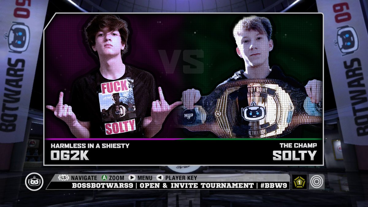 DubDotDUBBY's tweet photo. @Vohes13 @GoatGeezy @Bobbyy_V @ShiKobe509 The #BBW8 Champ takes on a much HYPED kid
@YoungSolt19 vs @OG2KYT https://t.co/CEVZEUuukg