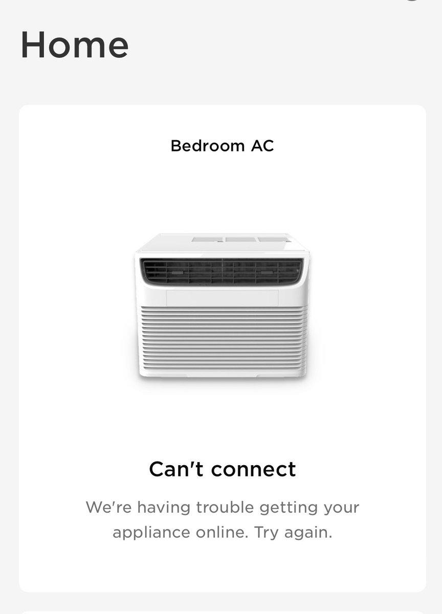 living in the future rocks. if I want to turn on my AC I can simply take out my phone and find out the app isn’t working. from anywhere in the world