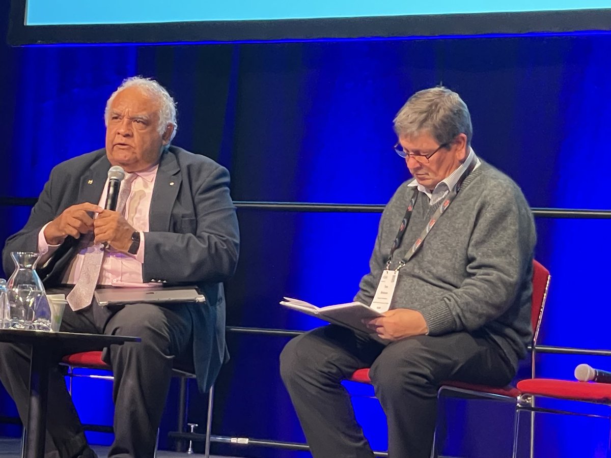 MTeesson's tweet photo. ⁦Prof Tom Calma @themhsorg⁩ on the voice .. 23 000 lives saved by the indigenous led anti-smoking campaign .. this helps every Australian .. the voice is important for every Australian !! ⁦@TheMatilda_USyd⁩  #themhs2023 https://t.co/CZM92mouNd