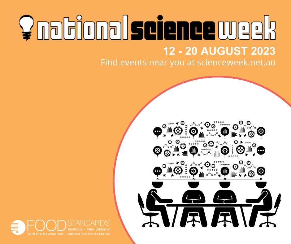 #FSANZ works closely with agencies across the Australian &amp; NZ governments, such as the CSIRO, APVMA, OGTR, DAFF, Department of Health &amp; Aged Care, NZ Ministry of Primary Industries. Together through science, we work to keep our food supply safe. #NationalScienceWeek