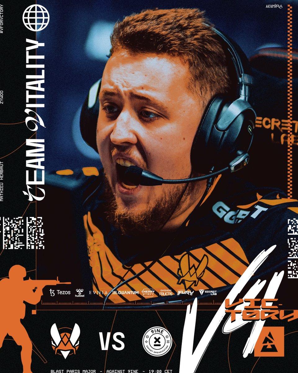 💝 Throwback to my Poster Designs for @TeamVitality #VforVictory