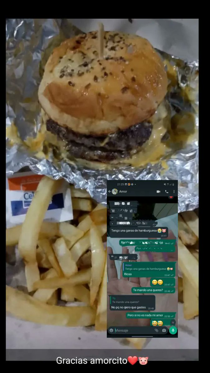 Mimando un poquito a mi novia😍❣️🥰