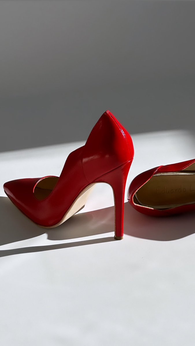 Stiletto Olivia rojo charol