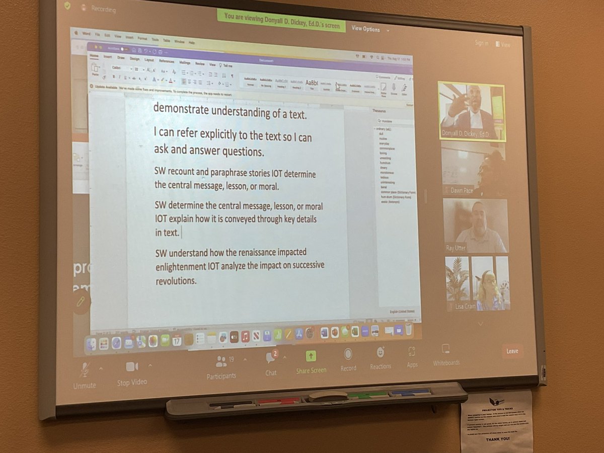 AdminLeadServe's tweet image. Dawn, Instructional Coach Lynn Palacios and I are getting PD today from @DonyallD with the other Title I Division leaders and solidifying our learning with Performance Based Objectives! @DVUSD @dvusdplc @BGHS_DVUSD #highimpactpractices