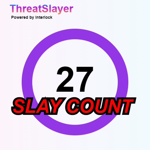 #ThreatSlayer @interlockweb3