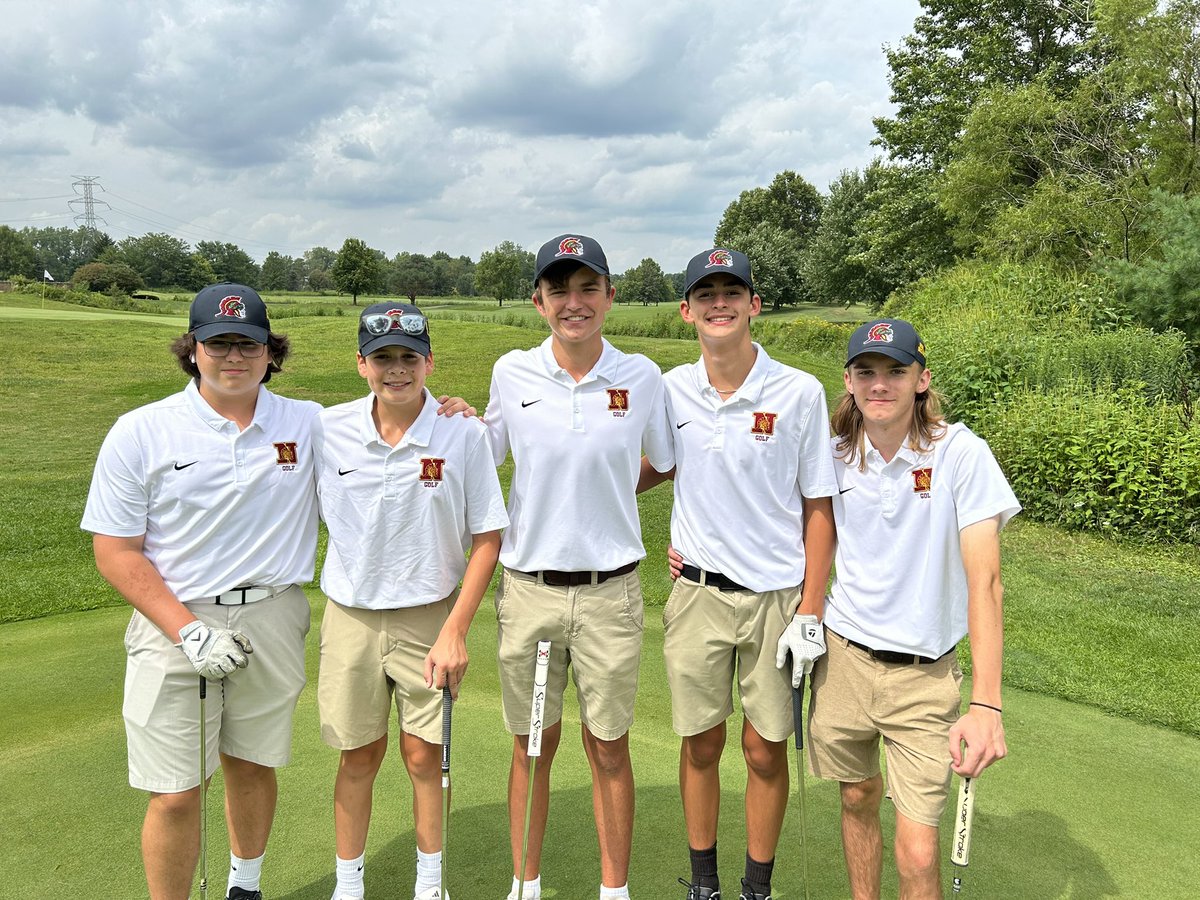 Two victories tonight for the Warriors. Varsity shot a 157 led by Clark McGeorge with a 37 and Christian Collins with a 39. Tonight’s JV team shot a 186 led by Kolter LeRoy with a 44. Great job Warriors!