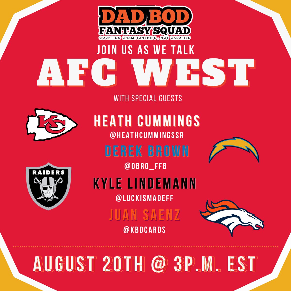 Dad Bod Fantasy Squad tweet media